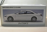 [AutoArt] 1:18 Mercedes-Benz 2006 CL-Klasse Coupe White Model Car Die-Cast
