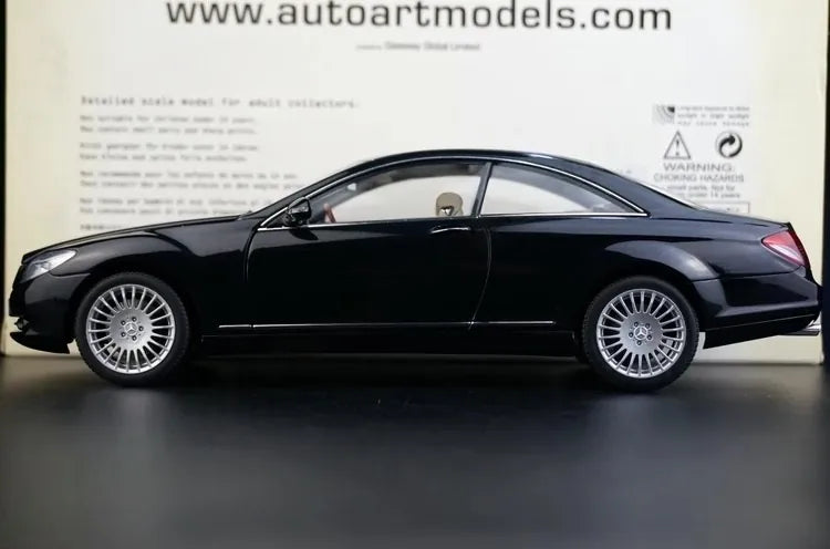 [AutoArt] 1:18 Mercedes-Benz 2006 CL-Klasse Coupe Black Model Car Die-Cast