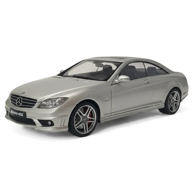 [AutoArt] 1:18 Mercedes-Benz 2007 CL63 AMG W216 Silver Model Car Die-Cast