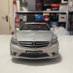 [AutoArt] 1:18 Mercedes-Benz 2007 CL63 AMG W216 Silver Model Car Die-Cast