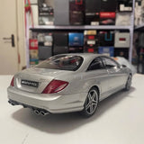 [AutoArt] 1:18 Mercedes-Benz 2007 CL63 AMG W216 Silver Model Car Die-Cast
