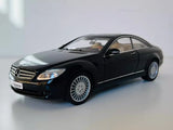 [AutoArt] 1:18 Mercedes-Benz 2007 CL63 AMG W216 svart modellbil Die-Cast