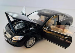 [AutoArt] 1:18 Mercedes-Benz 2007 CL63 AMG W216 Black Model Car Die-Cast