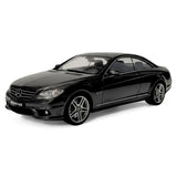 [AutoArt] 1:18 Mercedes-Benz 2007 CL63 AMG W216 svart modellbil Die-Cast