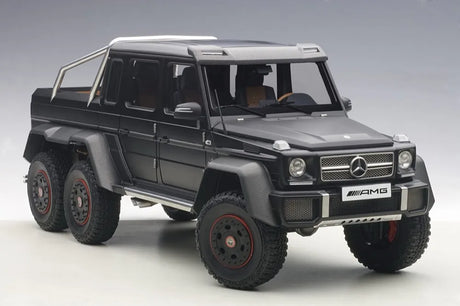 [AutoArt] 1:18 Mercedes-Benz 2013 G63 AMG 6x6 Matte Black Model Car Die-Cast