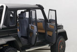 [AutoArt] 1:18 Mercedes-Benz 2013 G63 AMG 6x6 Matte musta pienoismalli Die-Cast