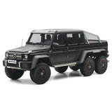[AutoArt] 1:18 Mercedes-Benz 2013 G63 AMG 6x6 Matte musta pienoismalli Die-Cast