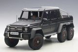 [AutoArt] 1:18 Mercedes-Benz 2013 G63 AMG 6x6 Matte musta pienoismalli Die-Cast