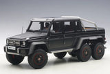[AutoArt] 1:18 Mercedes-Benz 2013 G63 AMG 6x6 Matte musta pienoismalli Die-Cast
