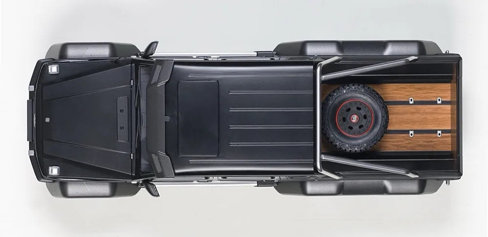 [AutoArt] 1:18 Mercedes-Benz 2013 G63 AMG 6x6 Matte musta pienoismalli Die-Cast