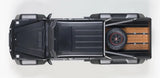 [AutoArt] 1:18 Mercedes-Benz 2013 G63 AMG 6x6 Matte musta pienoismalli Die-Cast