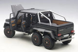 [AutoArt] 1:18 Mercedes-Benz 2013 G63 AMG 6x6 Matte musta pienoismalli Die-Cast