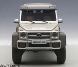 [AutoArt] 1:18 Mercedes-Benz 2013 G63 AMG 6x6 Mud Silver Model Car Die-Cast