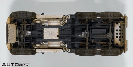 [AutoArt] 1:18 Mercedes-Benz 2013 G63 AMG 6x6 Mud Silver Model Car Die-Cast