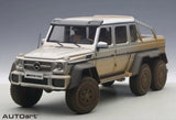 [AutoArt] 1:18 Mercedes-Benz 2013 G63 AMG 6x6 Mud Silver Model Car Die-Cast