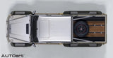 [AutoArt] 1:18 Mercedes-Benz 2013 G63 AMG 6x6 Mud Silver Model Car Die-Cast