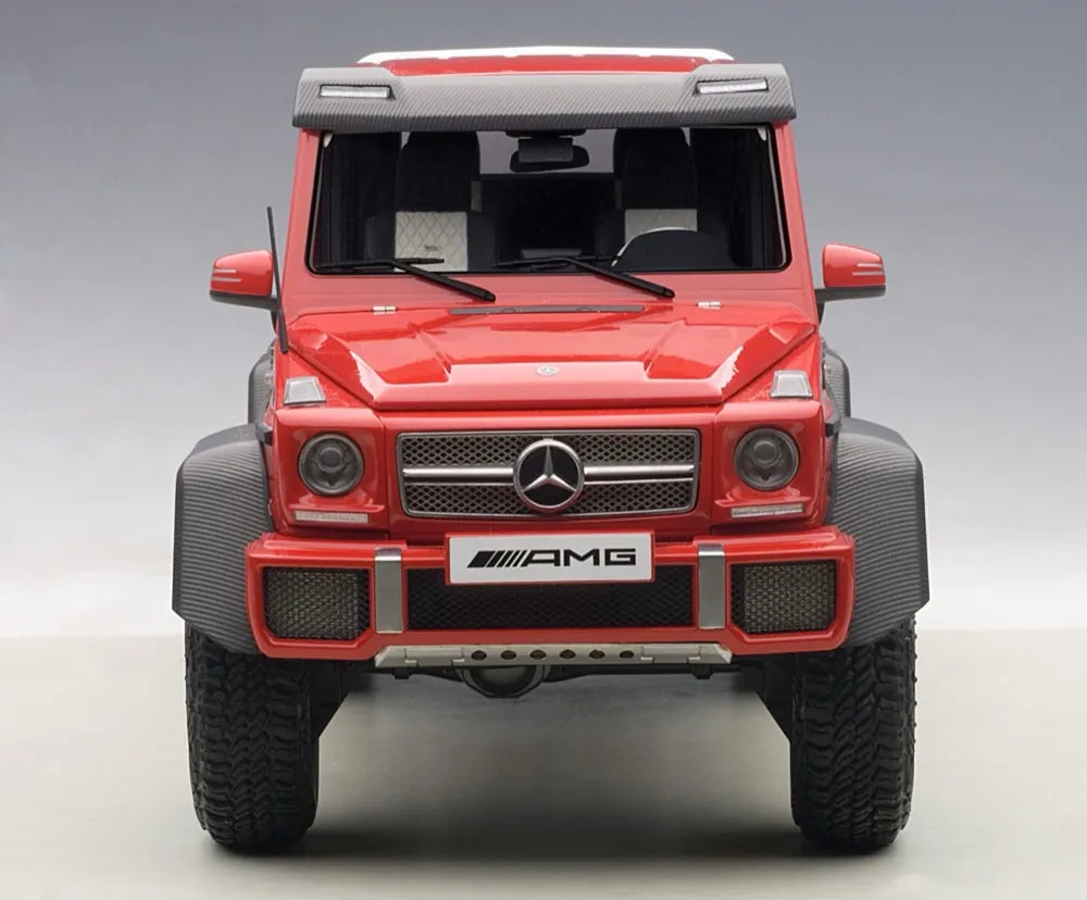 [AutoArt] 1:18 Mercedes-Benz 2013 G63 AMG 6x6 Red Model Car Die-Cast