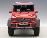 [AutoArt] 1:18 Mercedes-Benz 2013 G63 AMG 6x6 Red Model Car Die-Cast