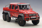 [AutoArt] 1:18 Mercedes-Benz 2013 G63 AMG 6x6 Red Model Car Die-Cast