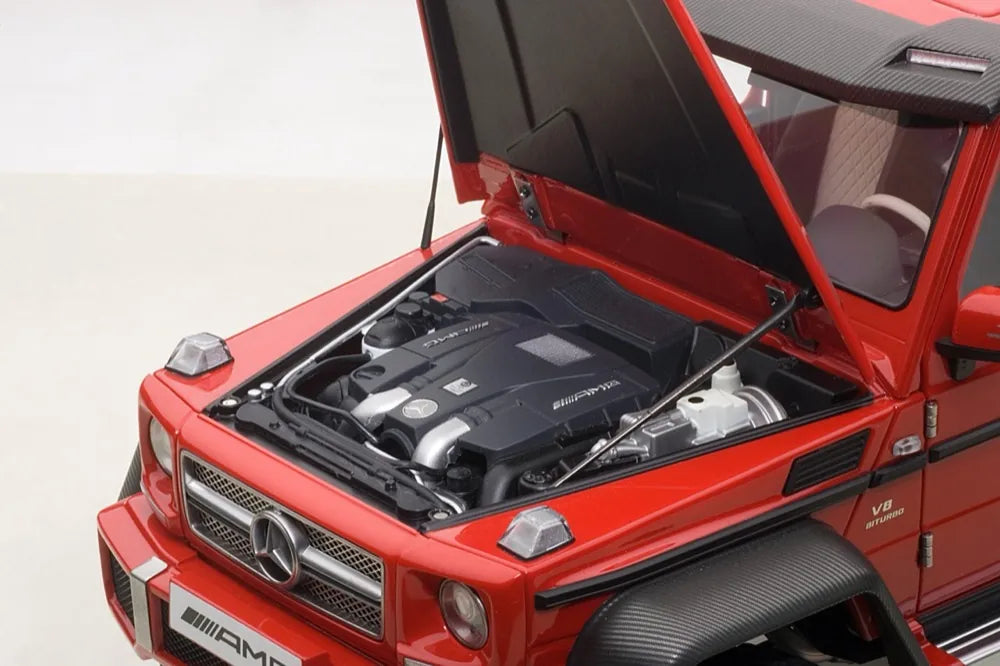 [AutoArt] 1:18 Mercedes-Benz 2013 G63 AMG 6x6 Red Model Car Die-Cast