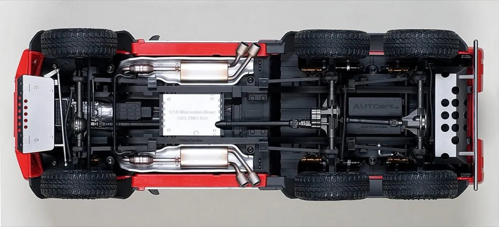 [AutoArt] 1:18 Mercedes-Benz 2013 G63 AMG 6x6 Red Model Car Die-Cast
