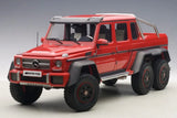 [AutoArt] 1:18 Mercedes-Benz 2013 G63 AMG 6x6 Red Model Car Die-Cast