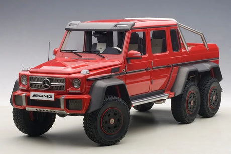 [AutoArt] 1:18 Mercedes-Benz 2013 G63 AMG 6x6 Red Model Car Die-Cast