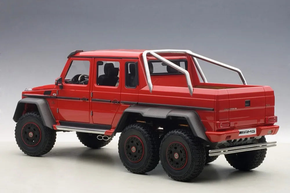 [AutoArt] 1:18 Mercedes-Benz 2013 G63 AMG 6x6 Red Model Car Die-Cast