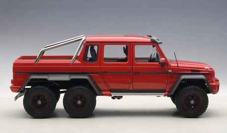 [AutoArt] 1:18 Mercedes-Benz 2013 G63 AMG 6x6 Red Model Car Die-Cast