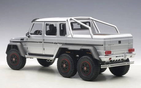 [AutoArt] 1:18 Mercedes-Benz 2013 G63 AMG 6x6 Silver Model Car Die-Cast