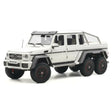[AutoArt] 1:18 Mercedes-Benz 2013 G63 AMG 6x6 White Model Car Die-Cast