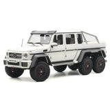 [AutoArt] 1:18 Mercedes-Benz 2013 G63 AMG 6x6 White Model Car Die-Cast