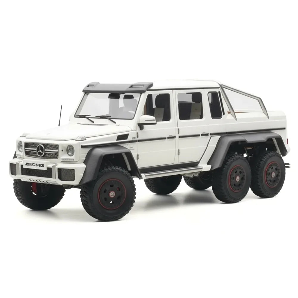 [AutoArt] 1:18 Mercedes-Benz 2013 G63 AMG 6x6 White Model Car Die-Cast