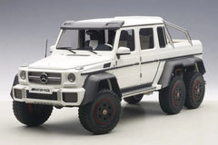 [AutoArt] 1:18 Mercedes-Benz 2013 G63 AMG 6x6 White Model Car Die-Cast