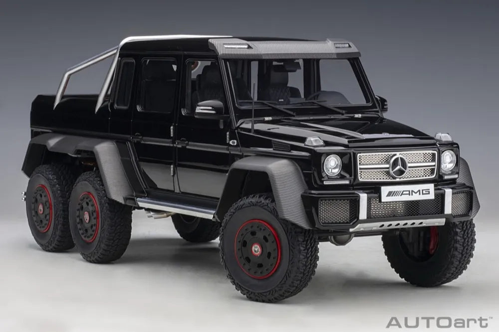[AutoArt] 1:18 Mercedes-Benz 2013 G63 AMG 6x6 noir voiture miniature Die-Cast