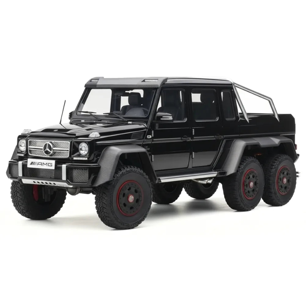 [AutoArt] 1:18 Mercedes-Benz 2013 G63 AMG 6x6 Black Model Car Die-Cast