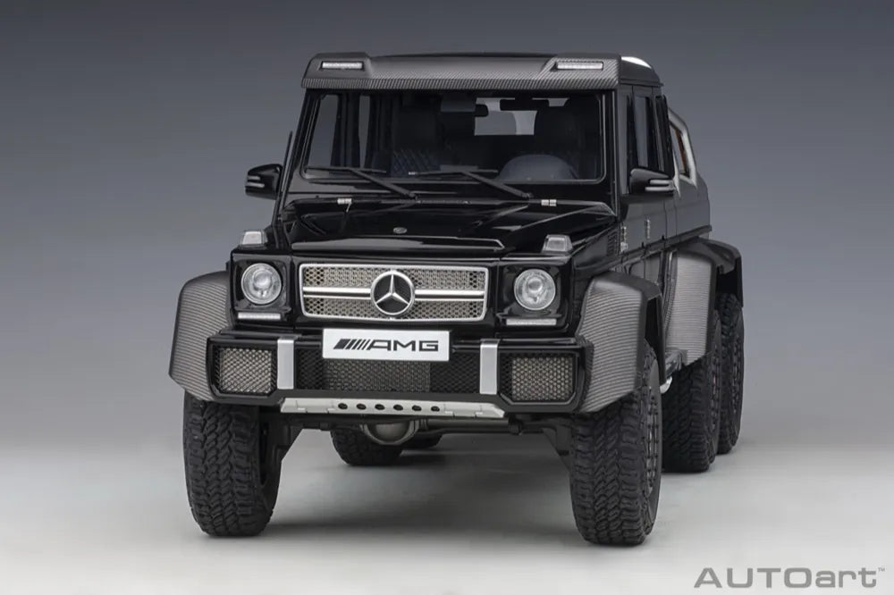 [AutoArt] 1:18 Mercedes-Benz 2013 G63 AMG 6x6 Black Model Car Die-Cast
