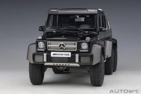 [AutoArt] 1:18 Mercedes-Benz 2013 G63 AMG 6x6 Black Model Car Die-Cast