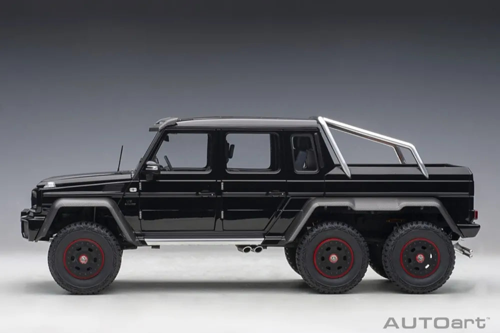 [AutoArt] 1:18 Mercedes-Benz 2013 G63 AMG 6x6 Black Model Car Die-Cast