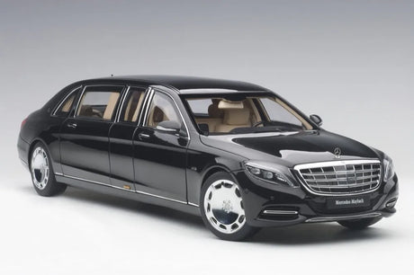 [AutoArt] 1:18 Mercedes-Maybach 2016 S600 Pullman Black Model Car Die-Cast
