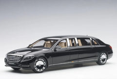 [AutoArt] 1:18 Mercedes-Maybach 2016 S600 Pullman Black Model Car Die-Cast