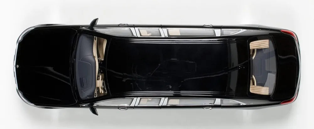[AutoArt] 1:18 Mercedes-Maybach 2016 S600 Pullman Black Model Car Die-Cast