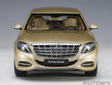 [AutoArt] 1:18 Mercedes-Maybach 2016 S600 Pullman Gold Model Car Die-Cast
