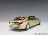 [AutoArt] 1:18 Mercedes-Maybach 2016 S600 Pullman Gold Model Car Die-Cast
