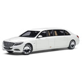 [AutoArt] 1:18 Mercedes-Maybach 2016 S600 Pullman White Model Car Die-Cast
