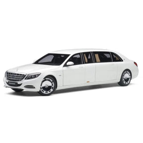 [AutoArt] 1:18 Mercedes-Maybach 2016 S600 Pullman White Model Car Die-Cast