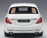 [AutoArt] 1:18 Mercedes-Maybach 2016 S600 Pullman White Model Car Die-Cast