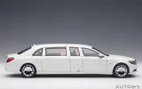 [AutoArt] 1:18 Mercedes-Maybach 2016 S600 Pullman White Model Car Die-Cast
