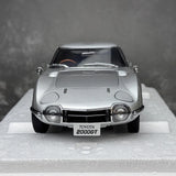 [AutoArt] 1:18 Toyota 1967 2000GT Silver Model Car Die-Cast