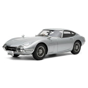 AutoArt Toyota 1967 2000GT argent 1:18 – voiture miniature de collection en métal moulé